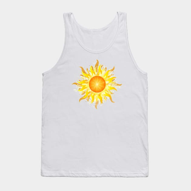 Sun Burst Tank Top by Mazzlo Shop